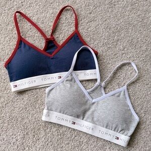 NWT Tommy Hilfiger girls two pack padded bras size small (6/7)
